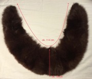 kołnierz etola szal futro 5 szt