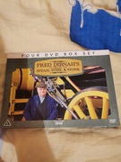 Komplet płyt Four DVD BOX set - Fred Dibnah's World of Steam, steel & stone