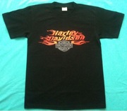 Harley Davidson nowy T-shirt z obustronnym nadrukiem