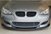 BMW E60 E61 doktadka splitter zderzaka przód piano black