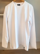 Męski longsleeve TCM Tchibo biały bawełna