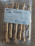 Złączka tlenowa węża 6,3 mm Pomet-2 189.00.00