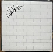 Nick Mason Pink Floyd The Wall płyta winyl z autografem i certyfikatem