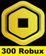 ROBLOX ROBUX 300 SZTUK 300 ROBUXÓW RS GAMEPASS TANIO NAJLEPSZA CENA