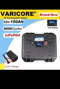 Akumulator Lifepo4 12v/12.8v 150Ah bateria kuferek skrzynka 