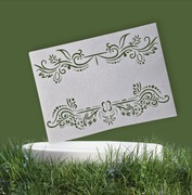 Szablon mandali, malarski, DIY, crapbookingu, tynk ozdobny - Nr 26