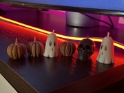 Ręcznie robione świece z wosku sojowego - Halloween (Zestaw 4)