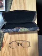 Stare okulary binokle antyki