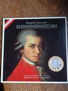 Zestaw monet Austria 2003