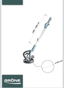 Szlifierka GRONE *23 x 650 W żyrafa