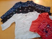 Bluzka koszulka rozmiar 80 zestaw