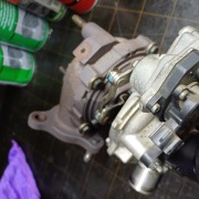 Turbosprężarka Toyota Yaris Lift uszkodzona