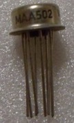 MAA502 OP. AMP. TO-99 METAL   TESLA