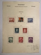 NIEMCY DDR Mi 516-517,518-519,520,524-526 kasowane 