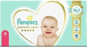 Pieluchy Pampers premium care rozmiar 4 (9-14 kg) - 58 sztuk
