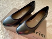 Buty damskie baleriny na obcasie Tamaris r.39 skóra