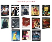 9 Filmów Blu-ray 4K Ultra HD PL nowe folia! Elvis James Bond Matrix i inne