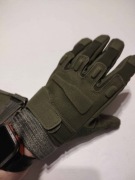 Rękawiczki taktyczne sportowe pięciopalczaste wojsko policja straż miejska