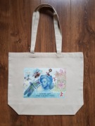 Torba płócienna na ramię z nadrukiem duża