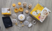 Medela Swing Maxi - podwojny laktator elektryczny - zestaw + gratisy