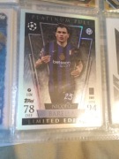 Nowe karty topps match attax 2024/2025 karta nicolo barella Platinum pull