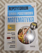 Greg repetytorium szkoła podstawowa matematyka klasy 4-6
