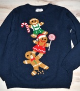 132^ Atmosphere Świąteczny sweter ciasteczka 38/40