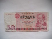 BANKNOT NIEMCY DDR 50 Marek 1971 r.