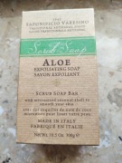 Mydło aloes scrub włoskie 300 g