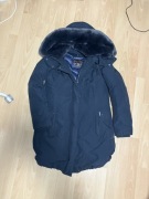 Oryginalna Parka Damska WOOLRICH Luxury Arctic Parka Granatowa Rozm. S