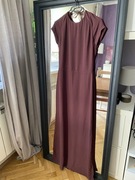 Nowa bordowa sukienka maxi Samsoe Samsoe rozmiar S