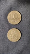 Monety Polskie, PRL - 2 x 10zł 1977, 1988 r.