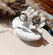 Kolczyki tygrysie oko 