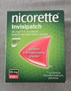 Plastry Nicorette 25mg
