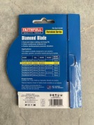 Tarcza diamentowa firmy Faithfull 115mm