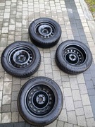 Opony zimowe + felgi stalowe do Opla 16'' 205/60 16H