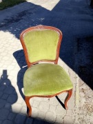 Stół, cztery krzesła, komplet Ludwikowski..