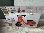 Rowerek biegowy Vespa brak śruby mocującej przednie koło