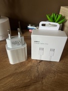 Ładowarka sieciowa 20w do iPhone + kabel usbc BOX