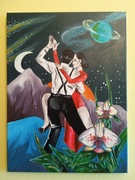 Ekspresyjny obraz "Tango"