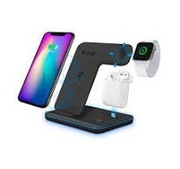 Ładowarka indukcyjna stacja dokująca 3w1 Yenkee 15W iPhone Airpods QC 3.0