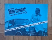 Austin Mini-Cooper . folder , reklama .