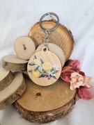 Brelok drewniany - cytrynki