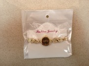 Elegancki zegarek damski bransoleta złota ze  stali chirurgicznej 