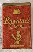 Puszka metalowa po kakao 1 pound Rowntree's Cocoa (vintage, lata 70-te)