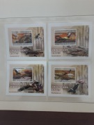 Gwinea Bissau 2008 Mi 3792-5 ptaki krokodyl kompl 4 x luxblok idealna pozyc