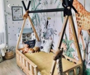 Łóżko tipi 140x70 szuflada opcja spania