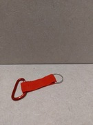 Brelok do kluczyków czerwony kółko karabińczyk