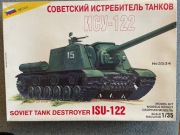 ISU 122 Radzieckie działo samobieżne skala 1/35 (Zvezda) 