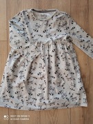 F&F sukienka szopy 122 6-7 jak nowa